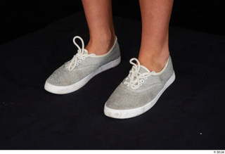 Sarah Kay casual foot shoes silver grey sneakers 0002.jpg